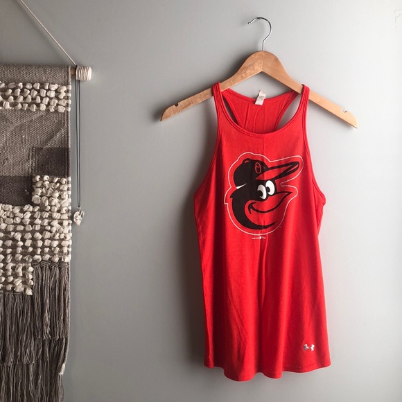 Under Armour Tops - Under Armour Baltimore Orioles Baseball Racerback Tank Top